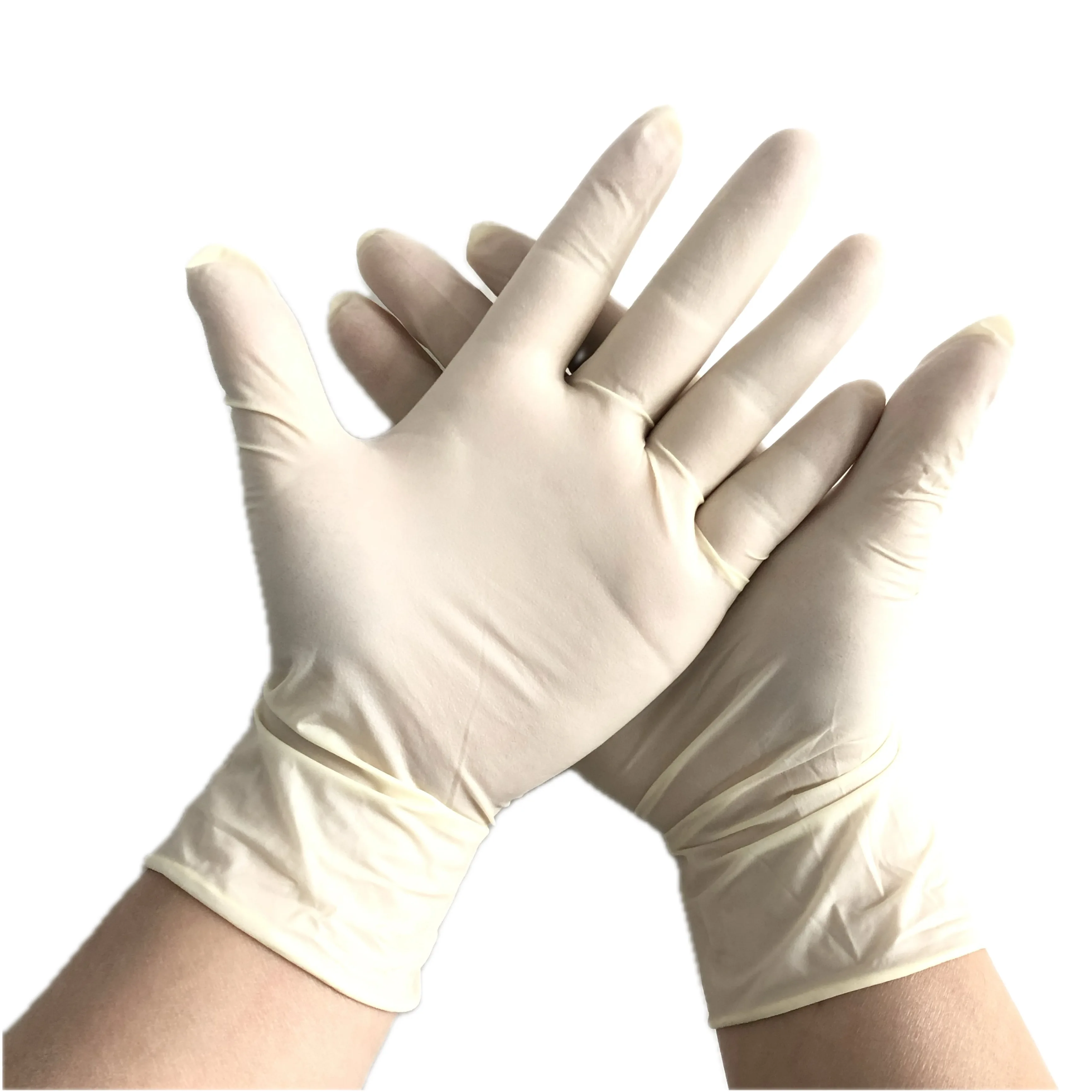 Medical supplies High quality Disposable Latex Gloves Powder-Free Disposable Latex Gloves