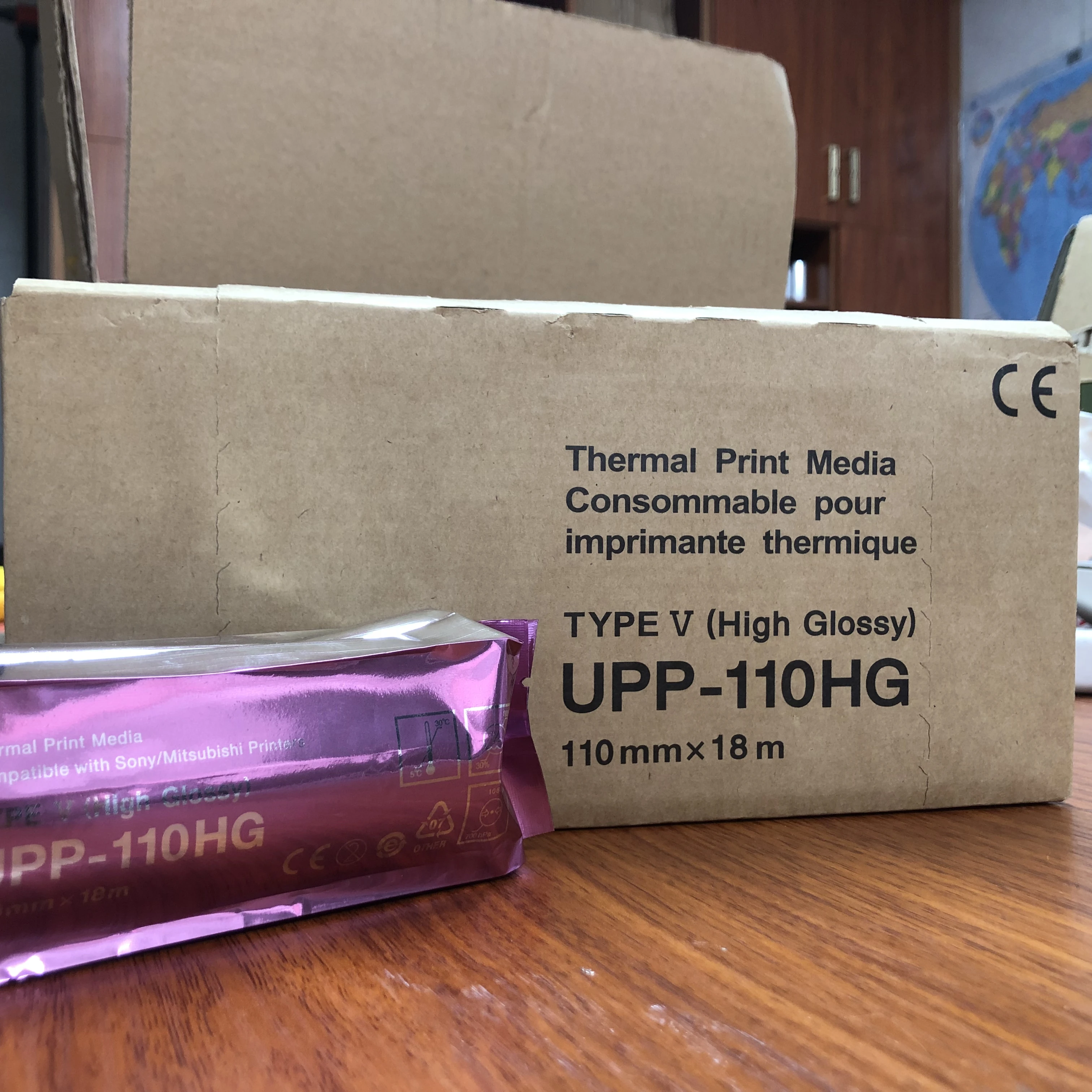 110HG  110HD 110S Medical Paper  Ultrasound Thermal Paper Type