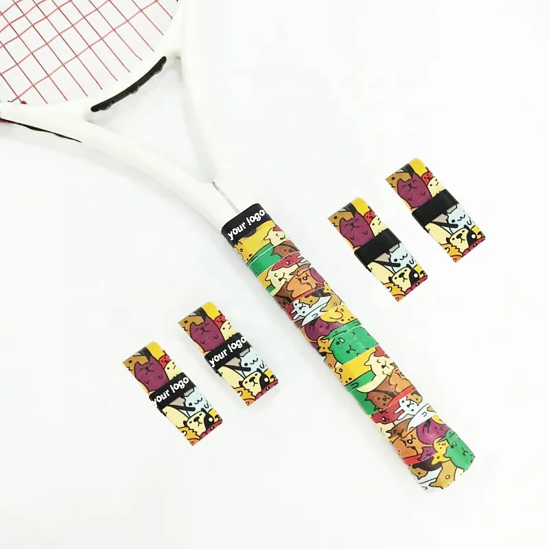 Stickness And Non-slip Anti-skid Sweat Absorbed Overgrip Badminton Tennis Golf Grip Sticky Custom