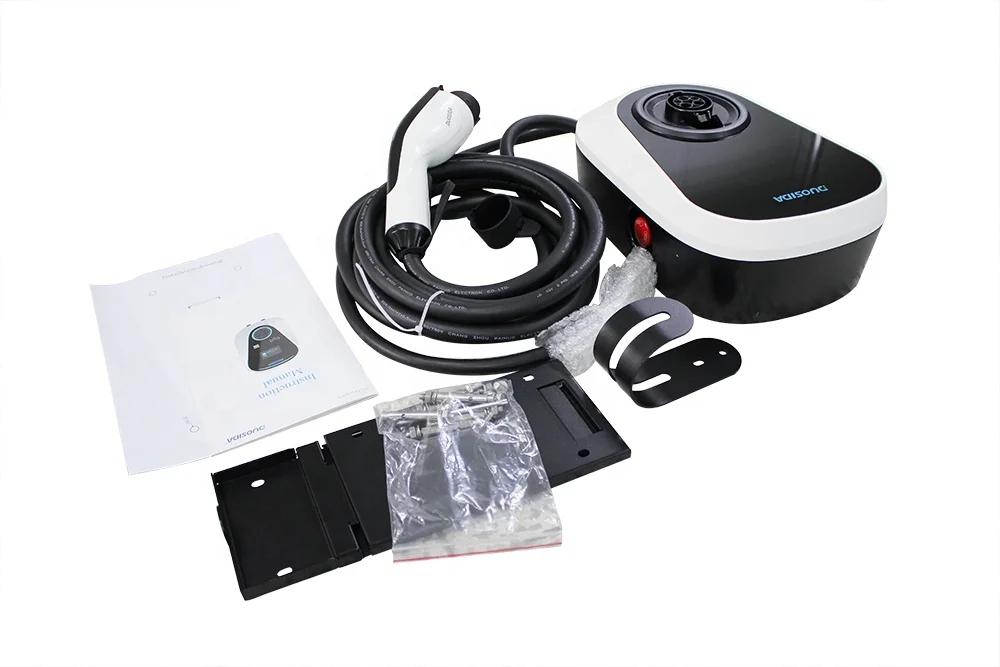 
32A EV Charging Station Type 1 Wall Charger 