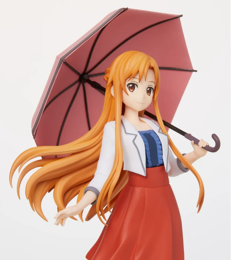 Animation Sword Art Sex Girl Yuuki Asuna Action Figure Collection PVC Model Vinyl Doll Toy