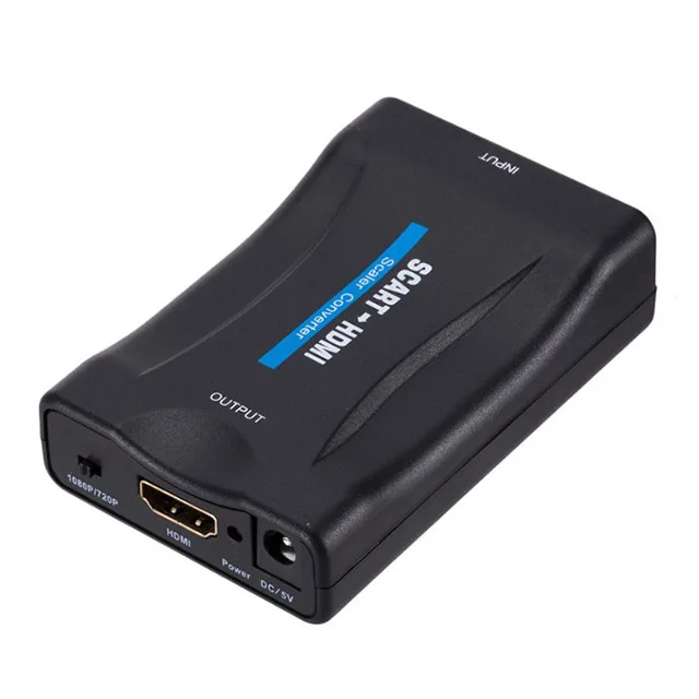 SCART to hdmi converter Scaler with 1080P 720P Switch