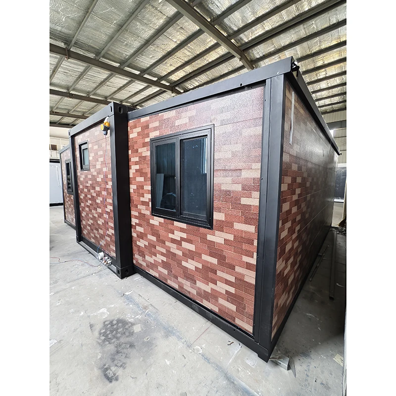 Luxury Prefabricated Villa Portable Light Steel Living Kits Expandable Mobile Tiny House Container House With Kitchen