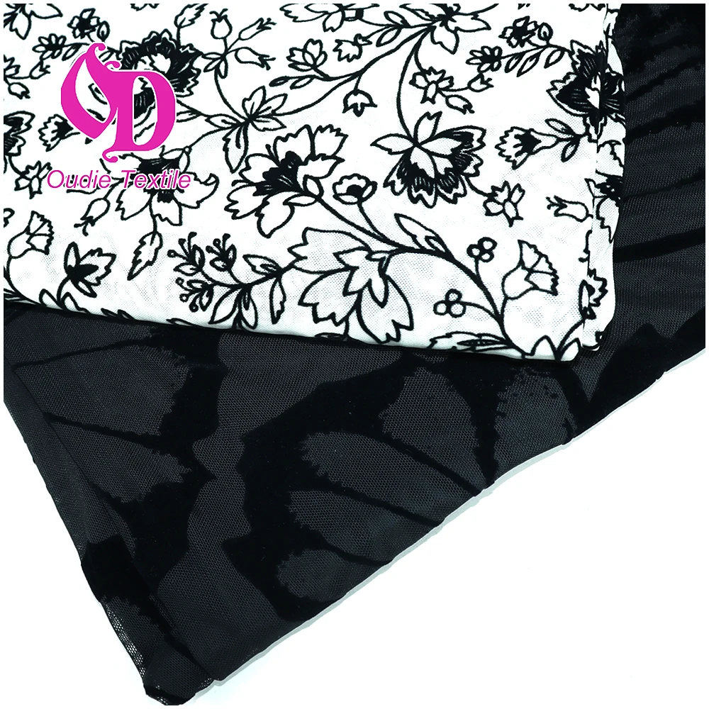 cheaper flocking elastic polyester ammonia fabric short wool mesh spandex fabric swimsuit fabric