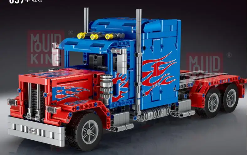 345pcs rc toys building block sets dual control stem Program truck car switch mobile phone control app toy for boys best selling