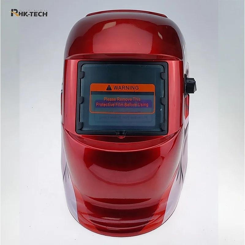 RHK Auto Darkening Welding Helmet True Color Solar Powered Welding Mask with Adjustable Shade 9-13
