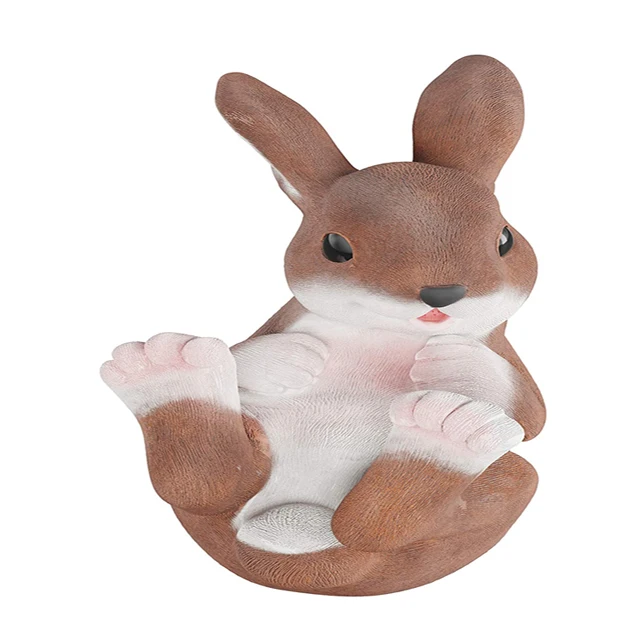 OEM gifts for guests favors holiday animal gifts wholesale centerpieces & table decorations resin Easter bunny