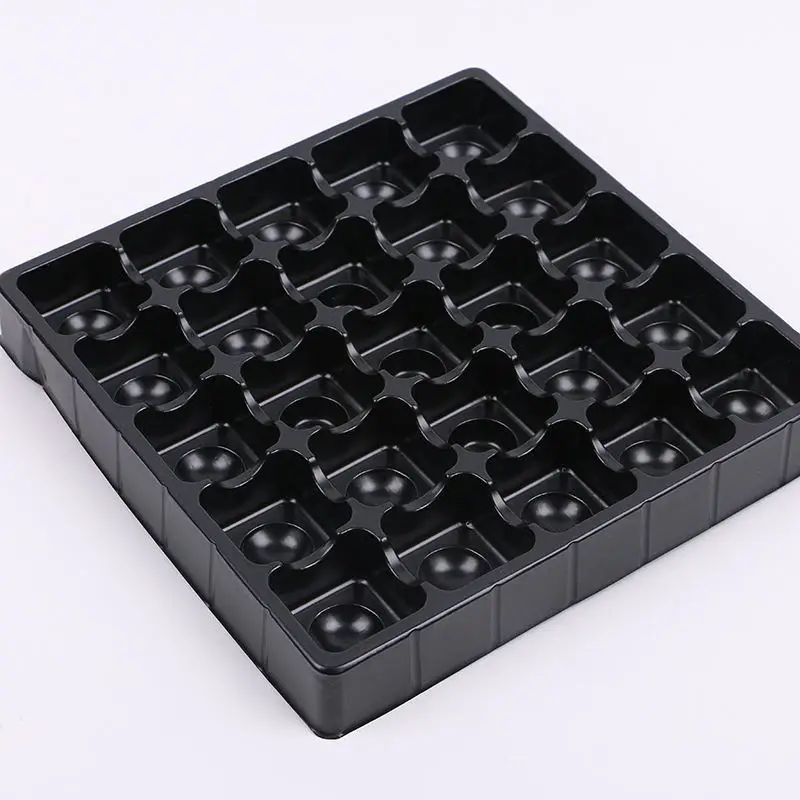Custom  Plastic Candy Biscuit Chocolate Blister Packaging Tray