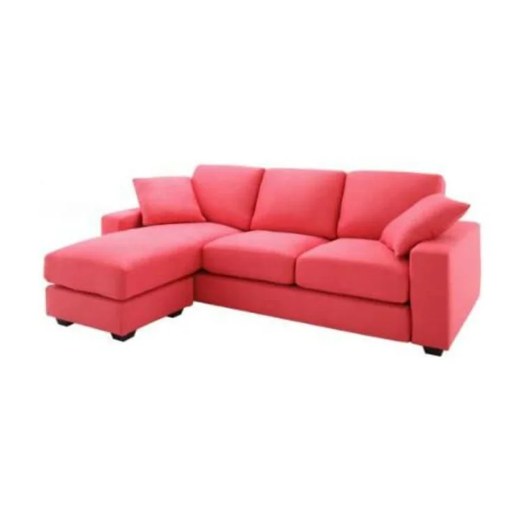 Modern Fabric Sofa 4 Seater And Corner Sofa Cotton L Shape Sofa