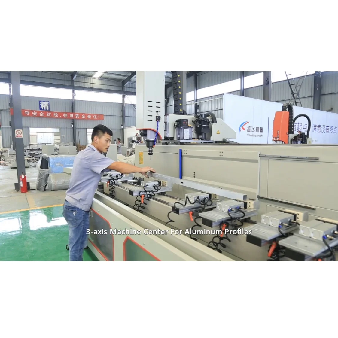 Aluminium profile drilling milling machine door and window making machine