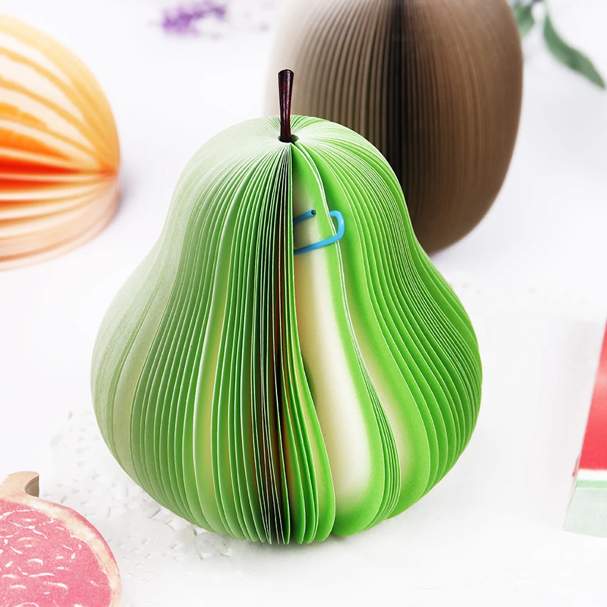 
DIY post bookmark point it fruit vegetables memo pads kawaii sticky notes 