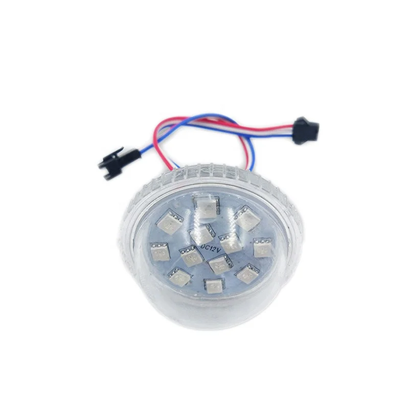 Программируемая Светодиодная лампа Luna Park 12 светодиодов SMD 5050 rgb 45 мм хамелеон rgb-лампа для тематического парка