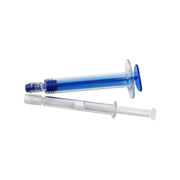 5ml 10ml Cosmetic syringe bottle double wall eye cream airless bottle Water Needle Injection Syringe tube