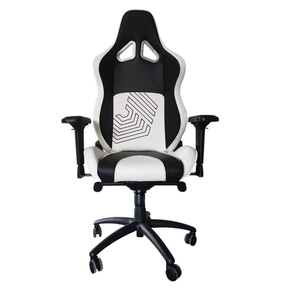 Custom Scorpion Black And White Office Gamer Gaming Chair For Computer Game