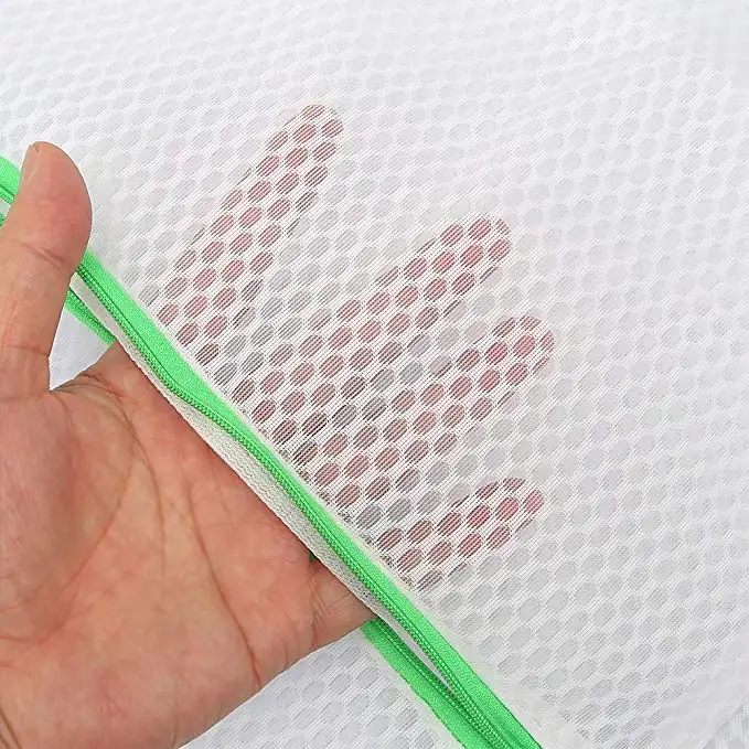 Wholesale Customizable Reusable Zipper Heavy Duty Hotel Travel Clothes Bra Lingerie Sock Net Mesh Laundry Wash Bag In Bulk