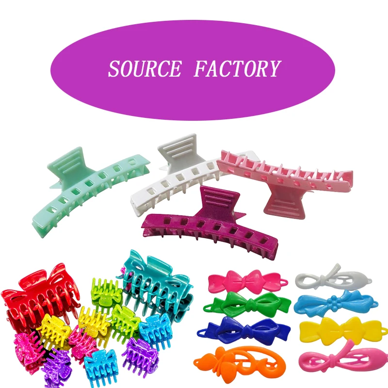 Mini Plastic plastic hair clip mold Custom ABS PP PS mold service source mold manufacturer