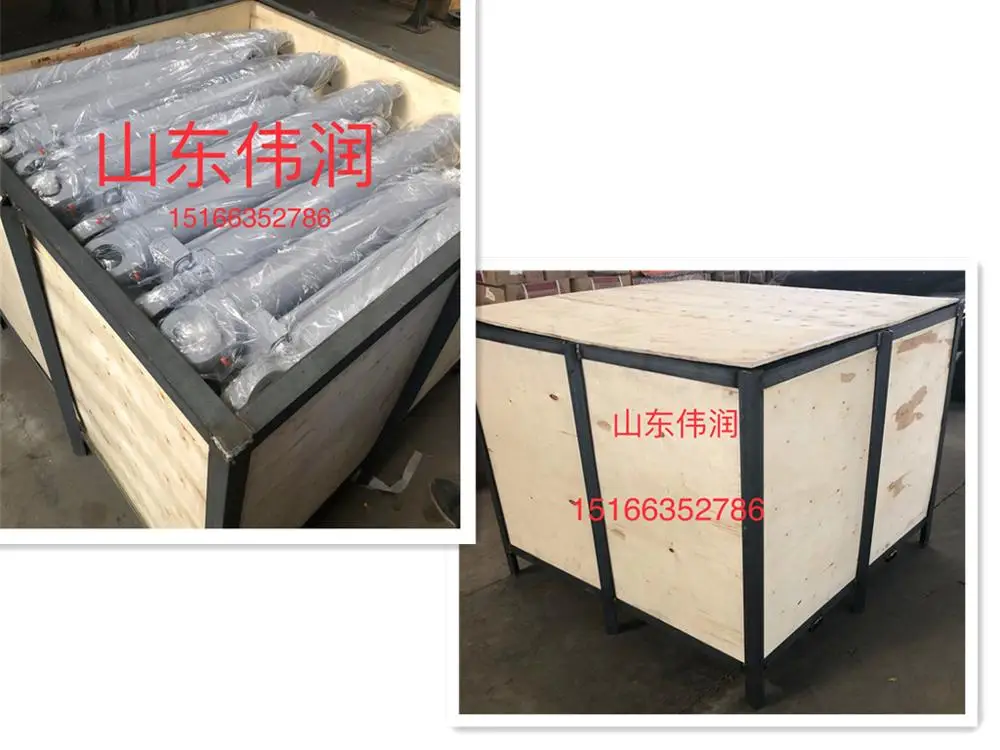 
double-acting piston hydraulic cylinder for skid loader 