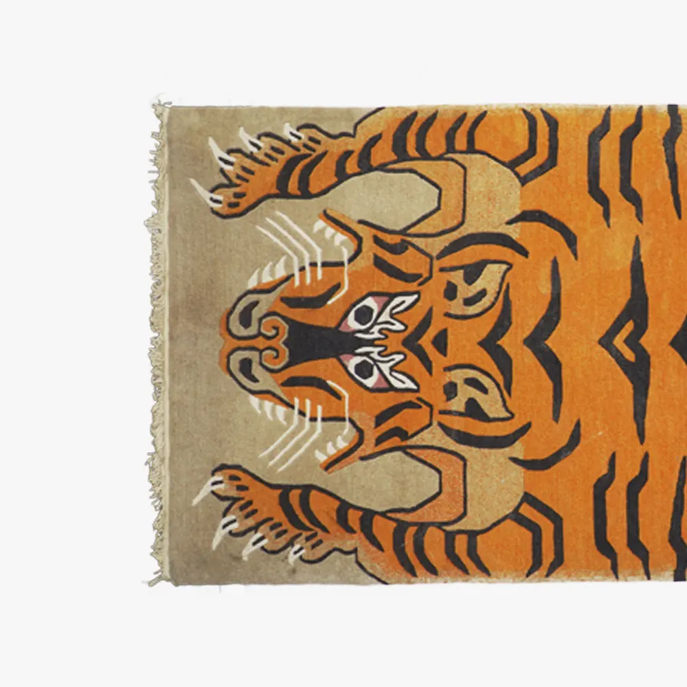 2022 Hot Sale New Design Traditional Luxury Wool Tibetan Carpet Anti slip Rectangle Carpet