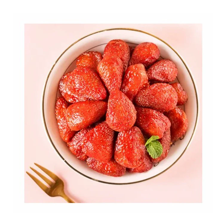 Wholesale Cheap Price Chocolate Cover Fruit Slices Organic Freeze Dried Strawberries