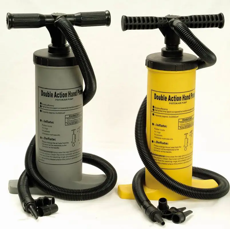 New two-way large hand pulled rubber boat Charge boat Inflatable boat Charging and pumping dual-purpose air pump