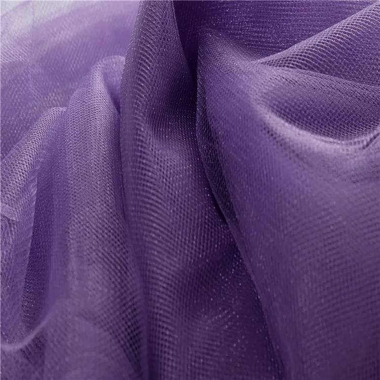 Polyester Sparkle tulle for bridal dress