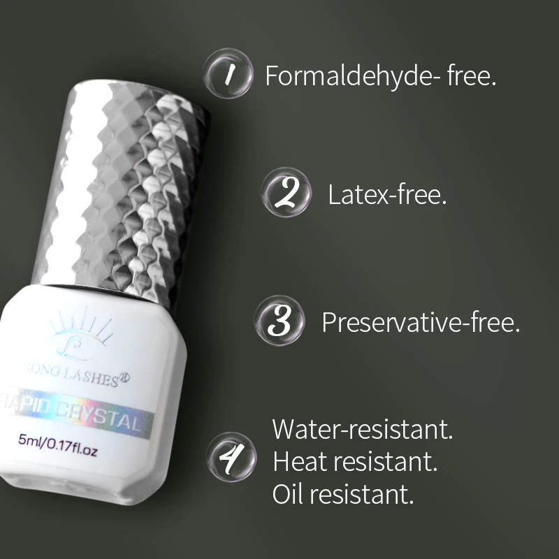 The most popular glue transparent clear 0.5-1sec drying time low odor LG006 rapid crystal