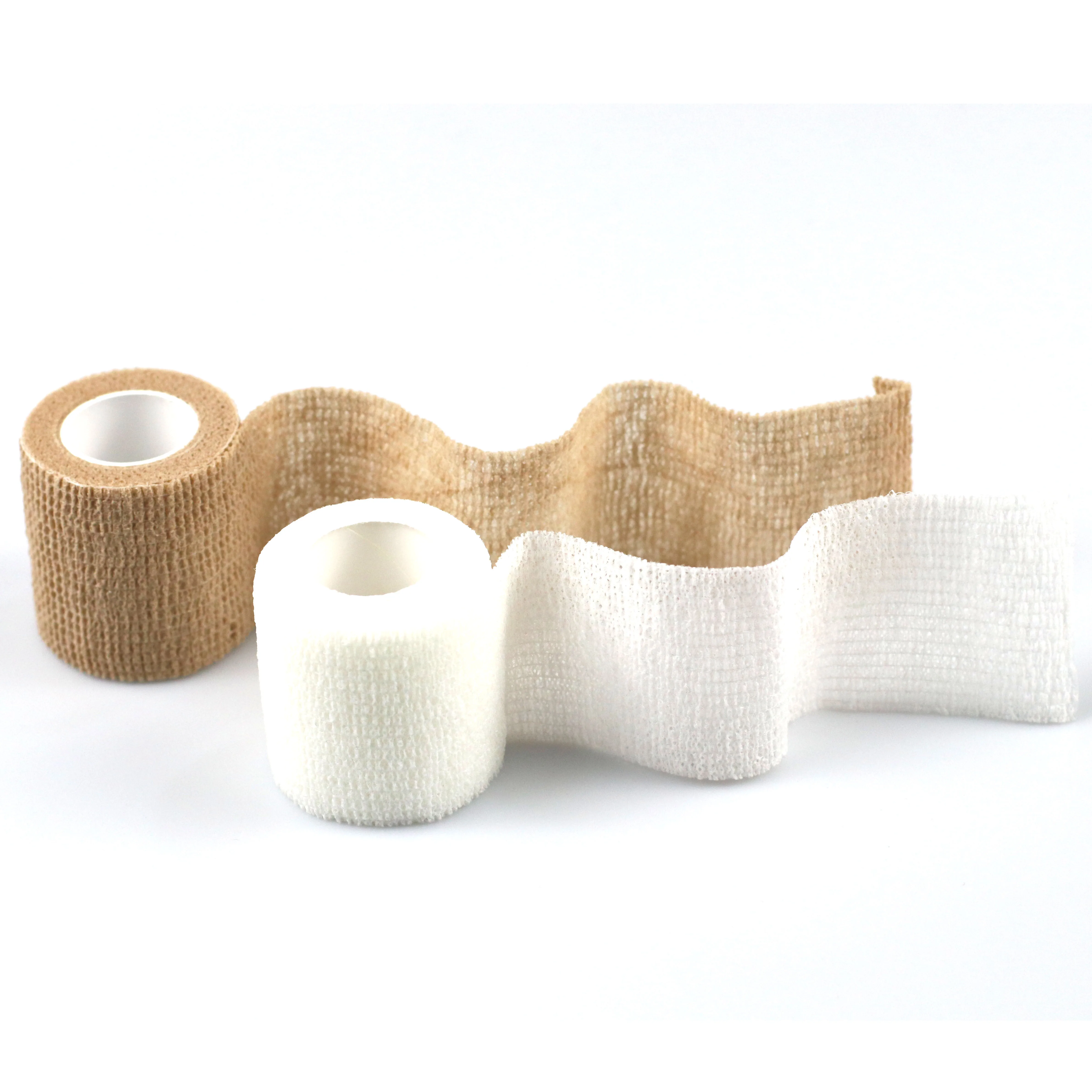 Cohesive Bandage Self Adhesive Bandage Print Face Mask CE 1pcs Ice Bag Reusable Fixing Band Bandage Medical Non Woven Roll 4.5m