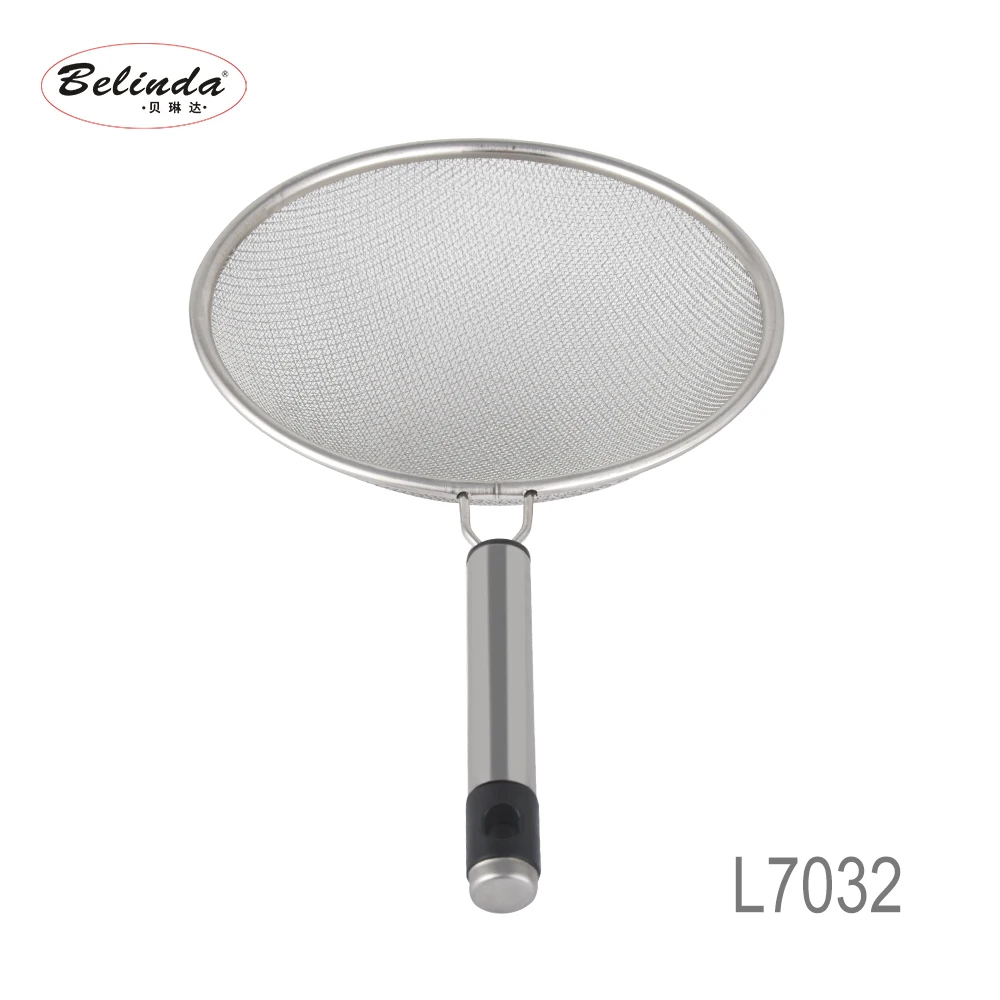 Kitchen Accessories Guard Strainer Stainless Steel Oil Splatter Screen