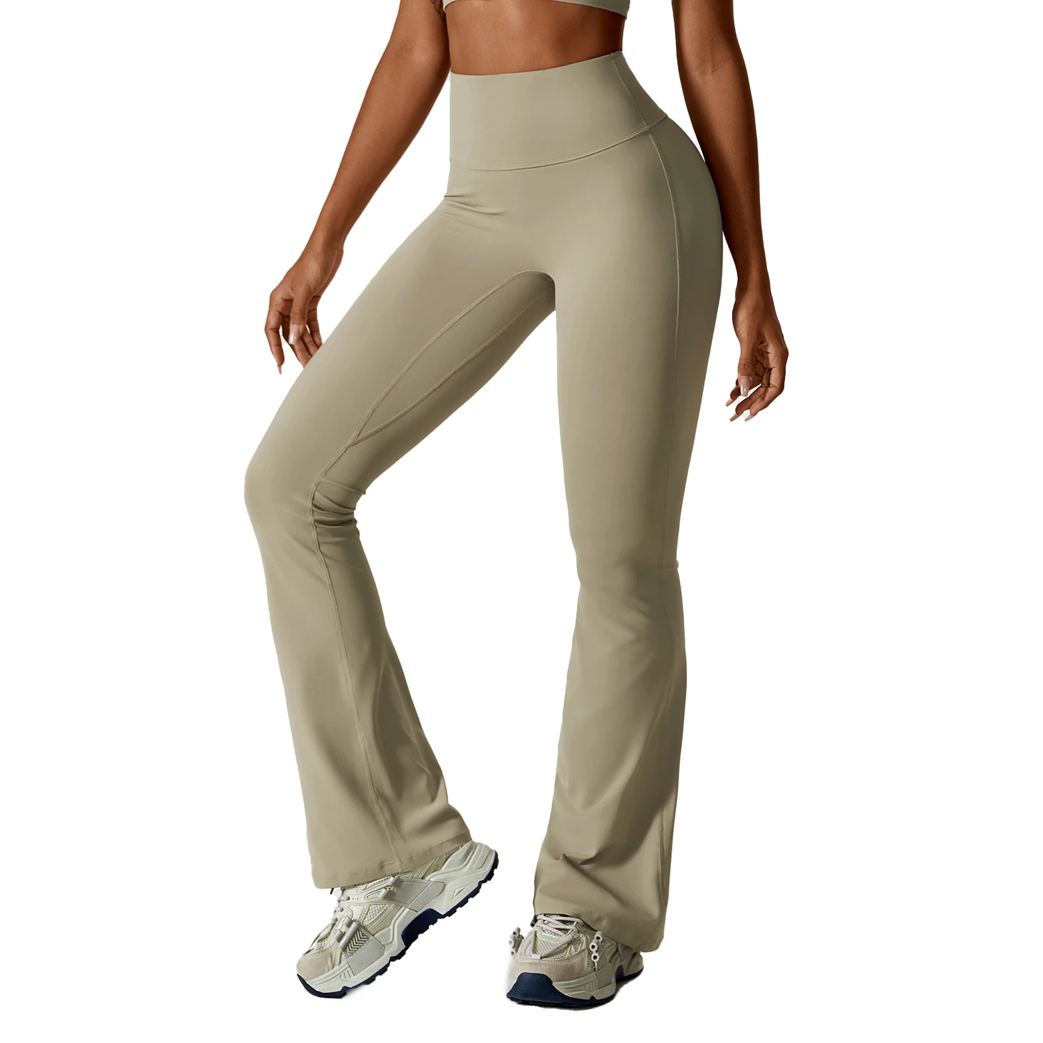 Quick Dry High Waist Gym Fitness Yoga Pants Breathable Leggings Sports Yoga Leggings Wholesale Custom Solid Color for Women Mid