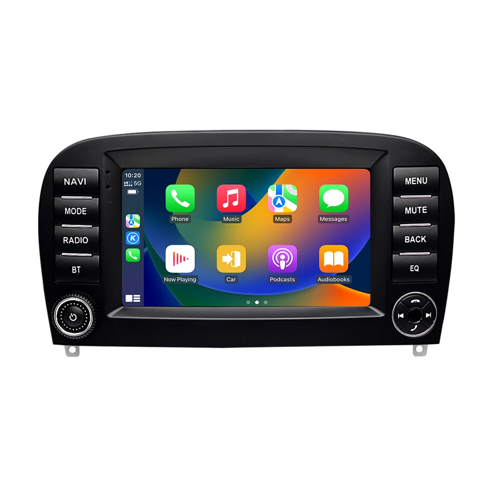 Android 13 car radio multimedia video player wireless carplay auto suitable for Mercedes Benz SL R230 SL350/500/55/600/65 01-07