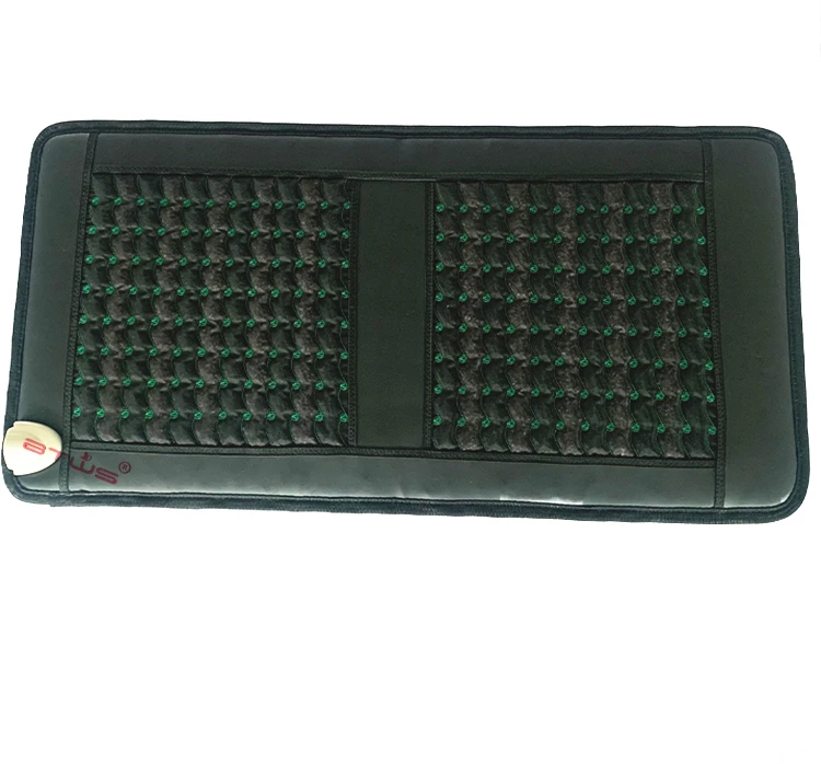 2021 Amazon top seller amethyst far infrared mattress pad with tourmaline crystal heating mat