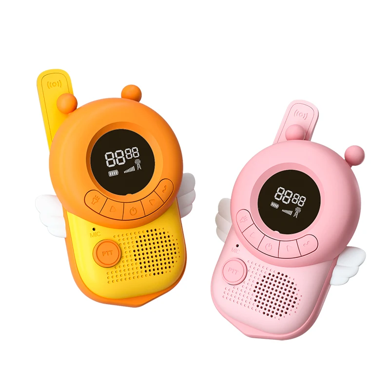3KM range radio child interphone wireless intercom,2 packs 22 channel cell phone Walkie Talkies kids for best children gifts