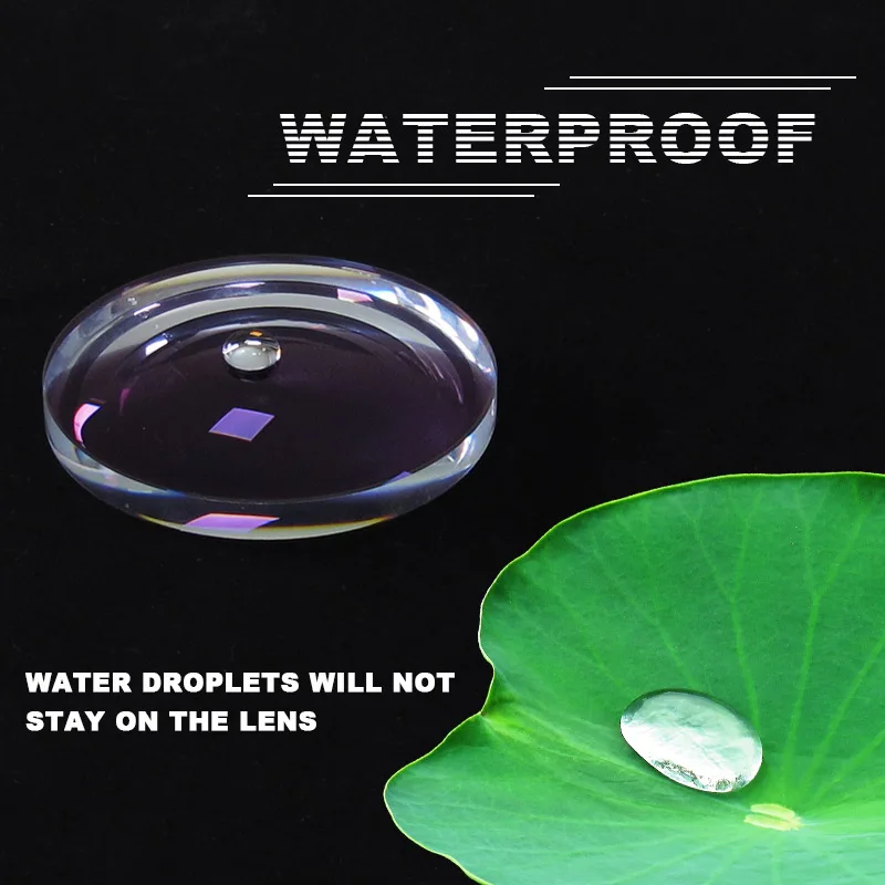 Waterproof eyeglasses lenses 1.56 single vision HMC coating ophthalmic lenses