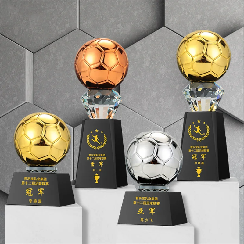 New Arrival 2022 3D Three-dimensional Laser Carved Crystal Glass Ball With Led Colorful Light Wood Base