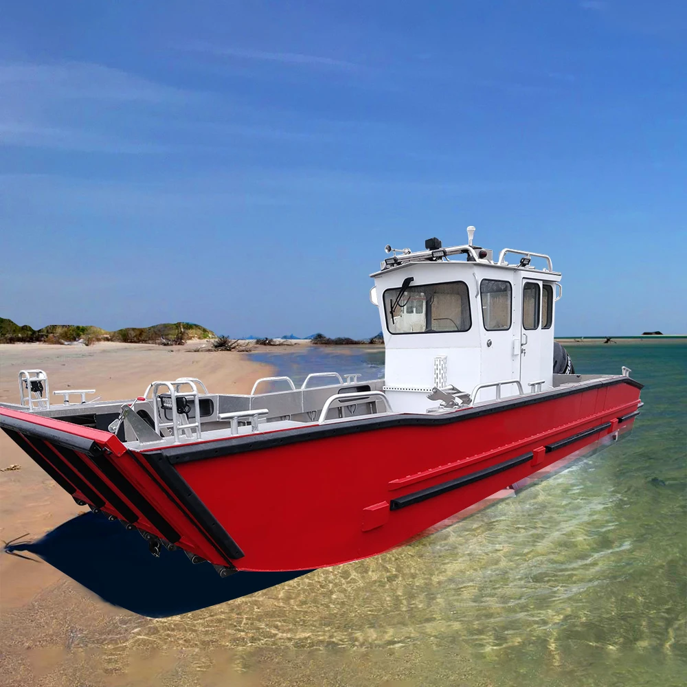 2024 Allsealion Stable rescue landing craft rowing work sailing aluminum boat for sale