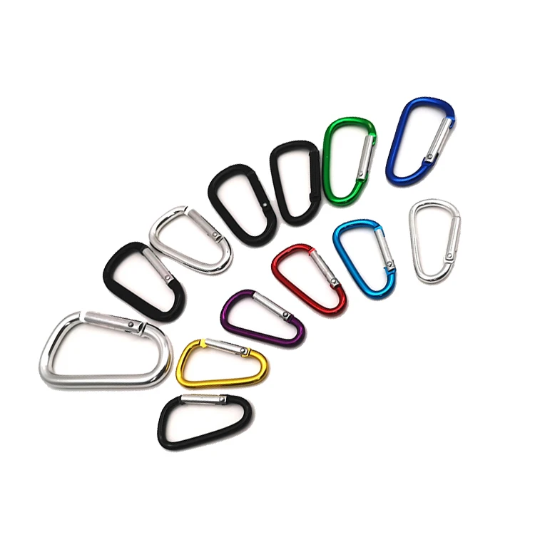 YYX fashion aluminum gold-filled color carabiner clasp swivel snap hook