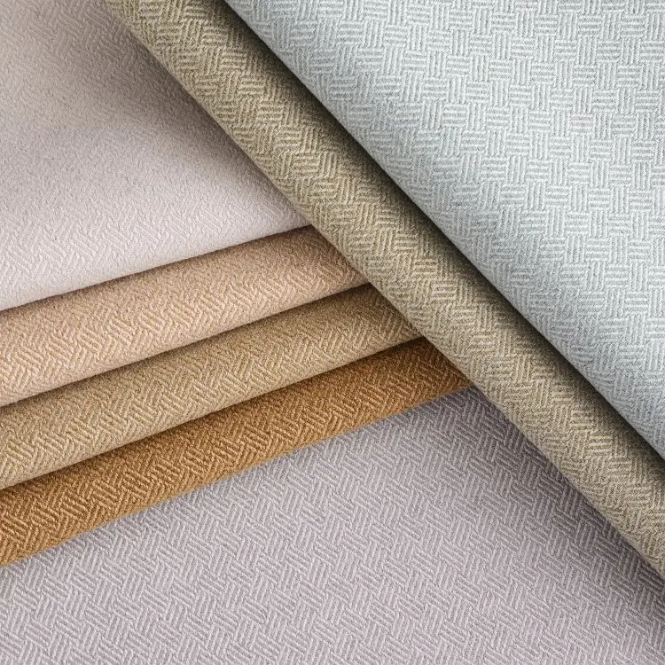 China professional sofas upholstery fabric  new design pattern  looking linen fabric for furniture