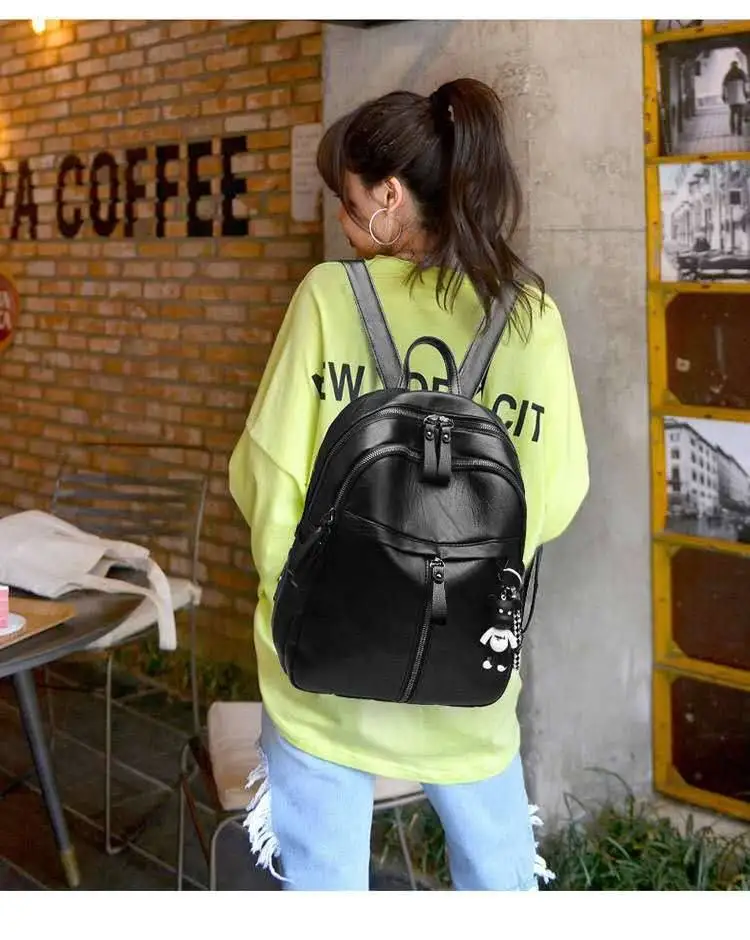Женский рюкзак из искусственной кожи