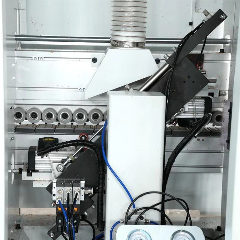 R-TUP Wood Furniture Pre Milling Double Trimming Automatic Edge Banding Machine