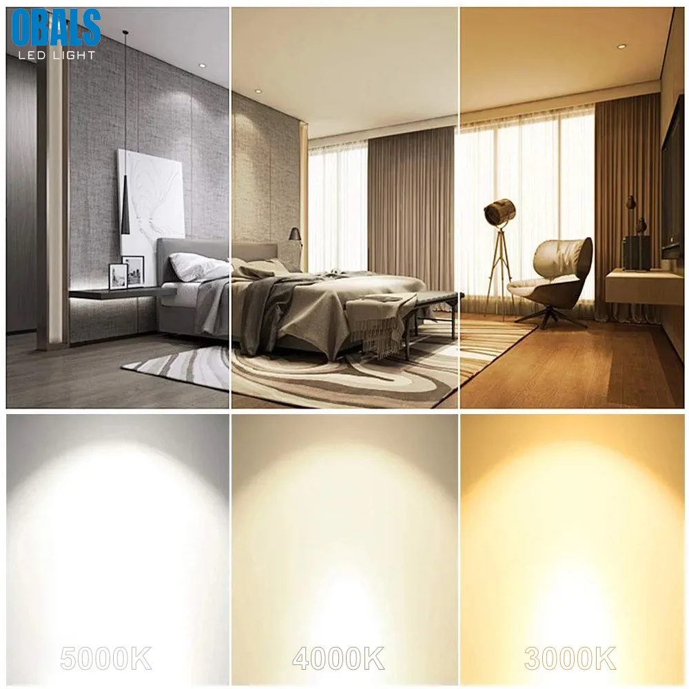 IP65 Waterproof aluminum housing ceiling downlight led down light led downlights round recessed down light ceiling lamp