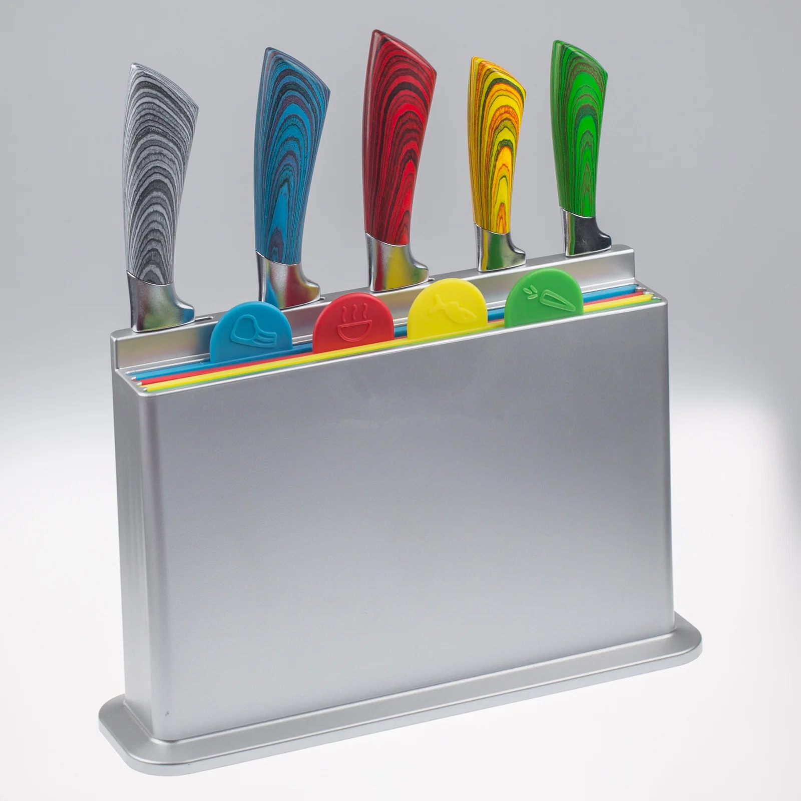 
Kitchen knives cut chopping board 10 piece set 