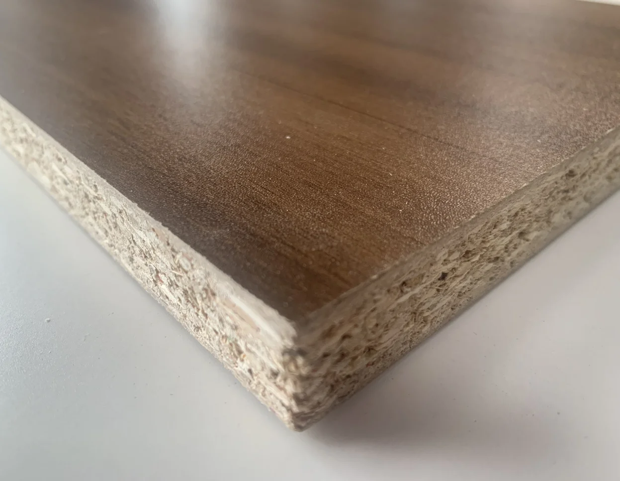 Melamine particle board used For Construction thickness 9-32mm wood material poplar combine core Cheap Price