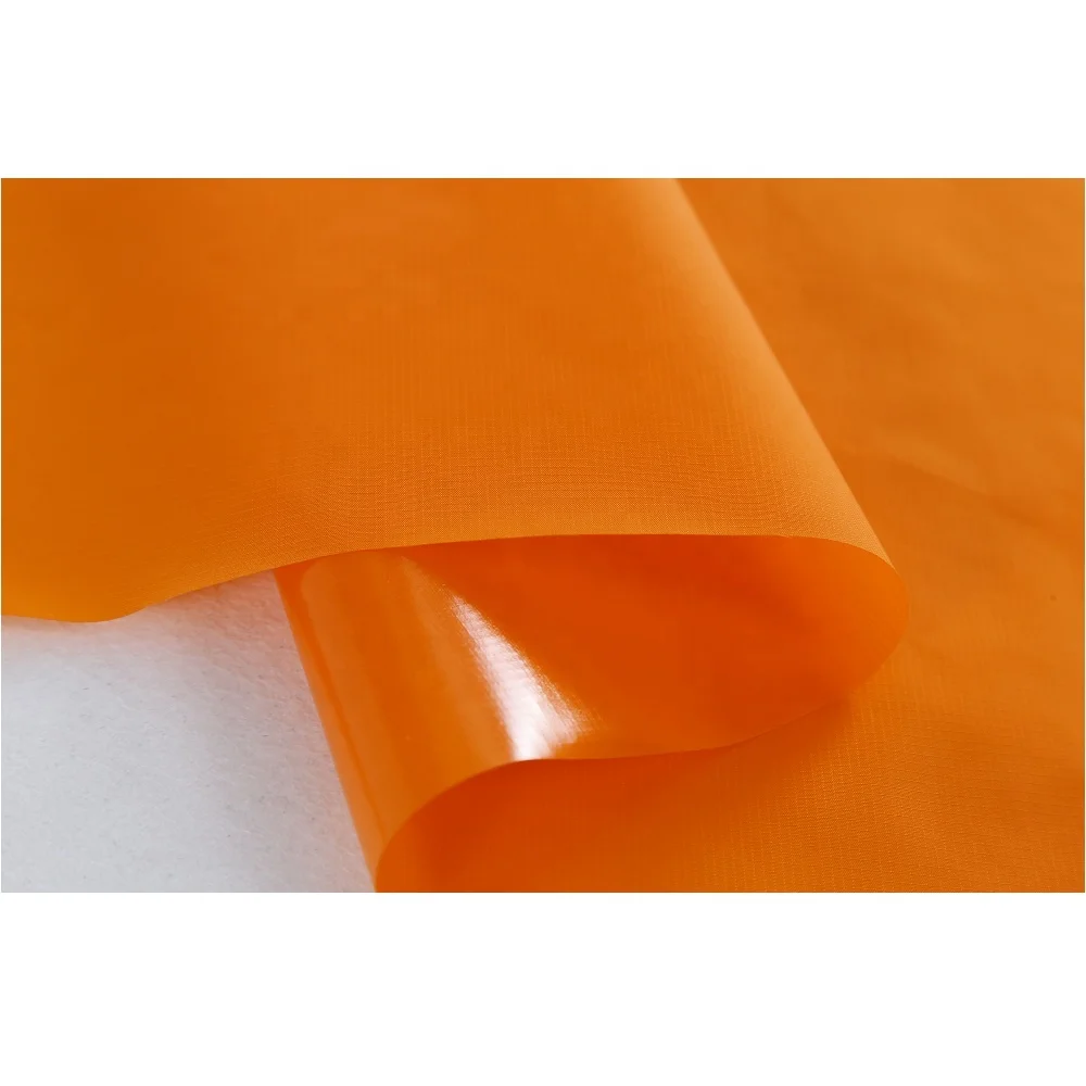 Ultralight TPU Coated 40D Nylon Ripstop Fabric for Inflating Air Mattress