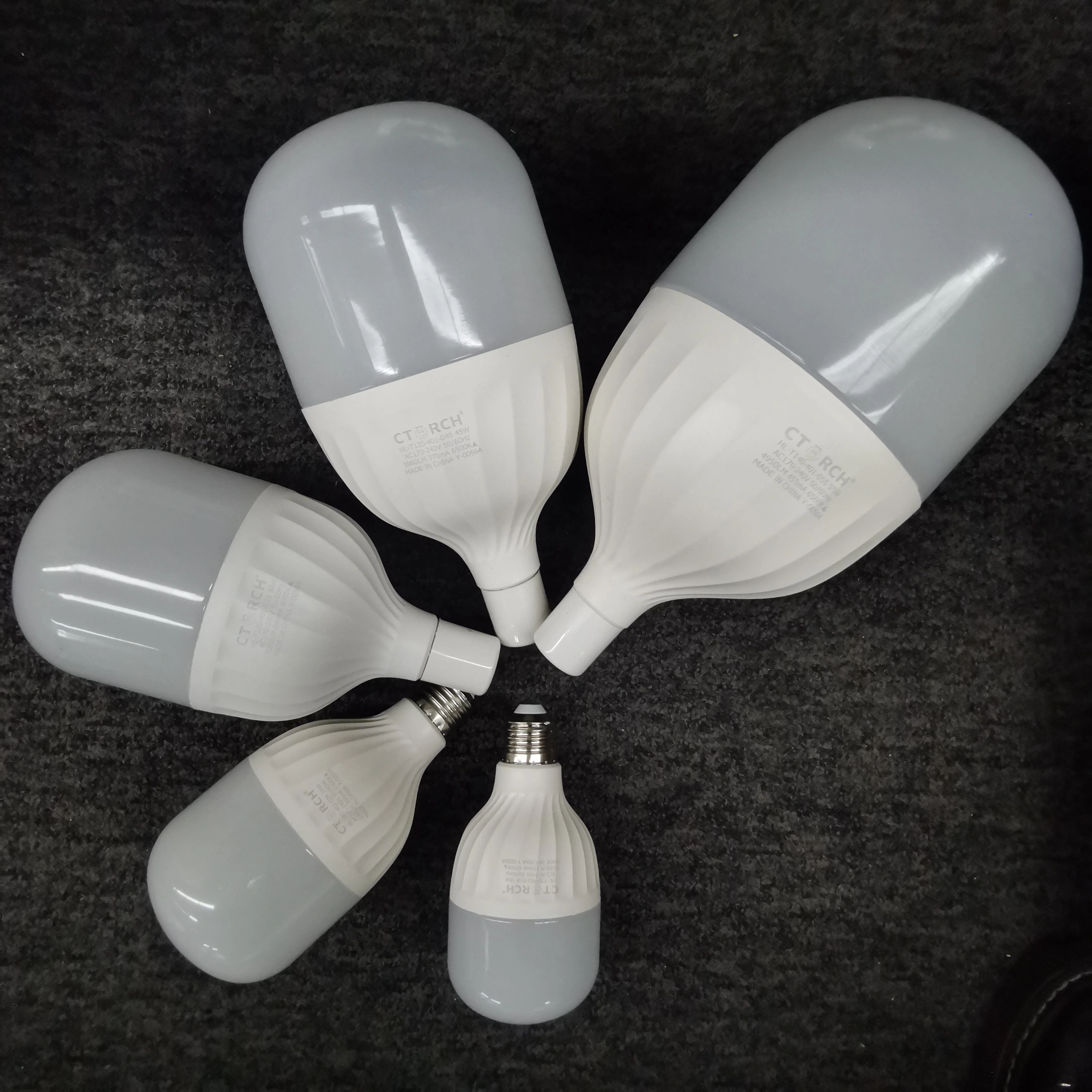 CTORCH Bulb Making Machine Factory price B22 E27 5W 10W 15W 25W 30W 35W 40W 50W T shape Led Bulbs Driver Skd Led Bulb