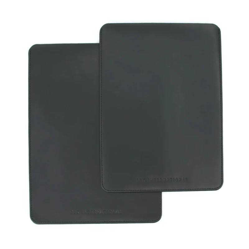 Low MOQ Stock Waterproof Business Genuine Leather Notebook Computer Pouch PU Leather Laptop Sleeve Case for Macbook