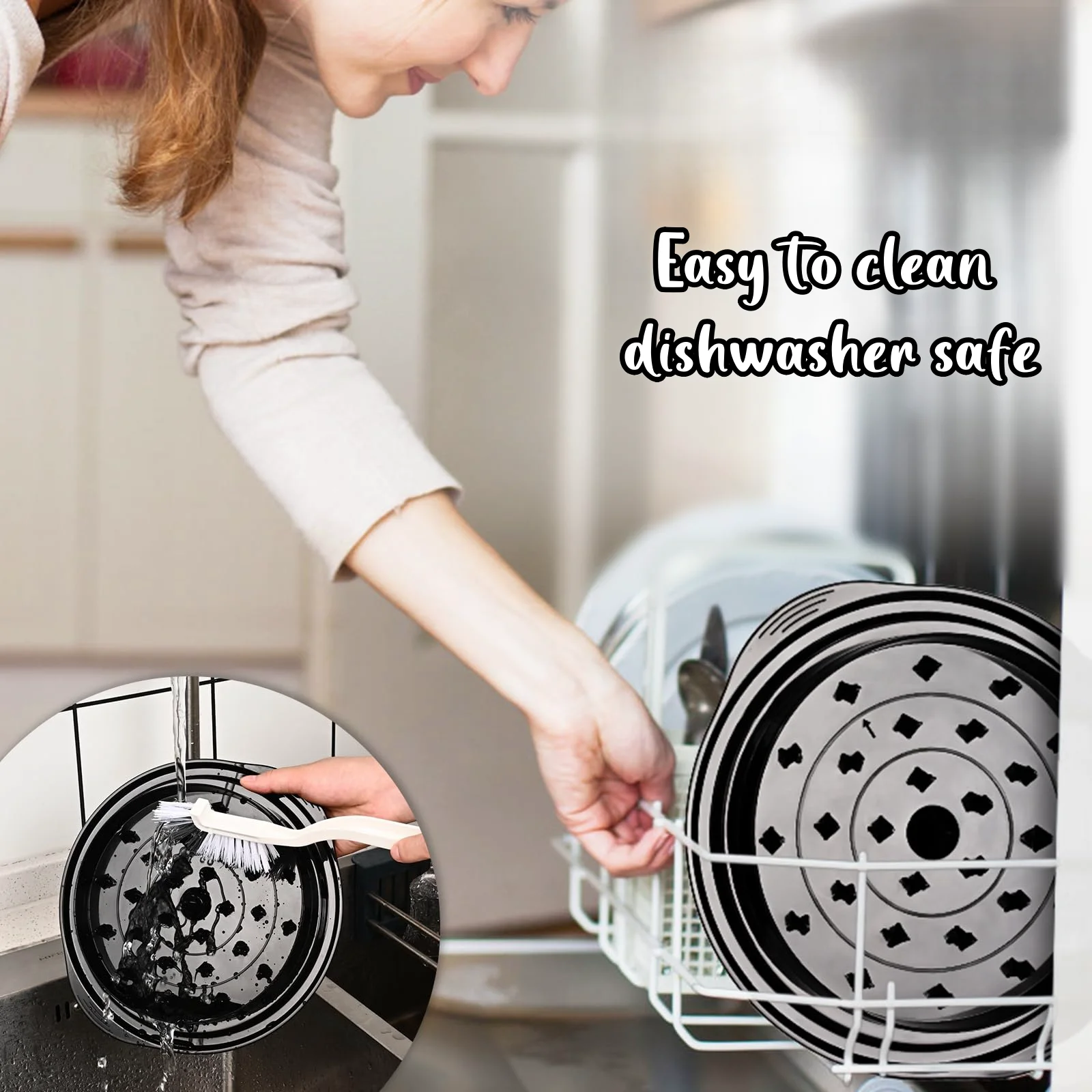 Transparent PC Manual Meat Grinder for Kitchen Use Beef Pork Chicken Shredder & BBQ Mincing Poultry Tools
