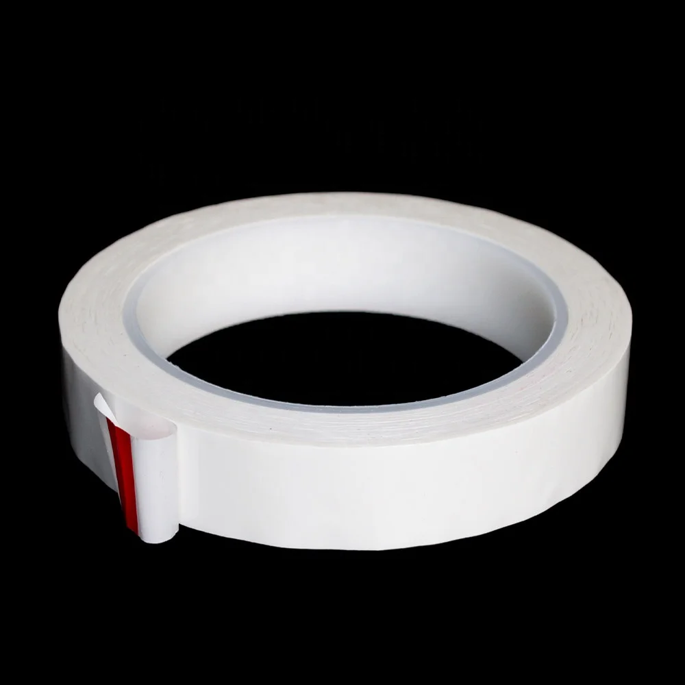 2- White Color Mara PET Film with Acrylic Glue Self Adhesive 5S Pinstripe Transformer Insulation Mylar Polyester Electrical Tape