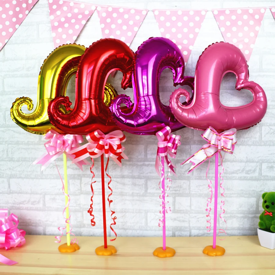 Wholesale Single Balloon Table Stand For Bobo Foil Balloon Table Center Holder Display for party Decorations