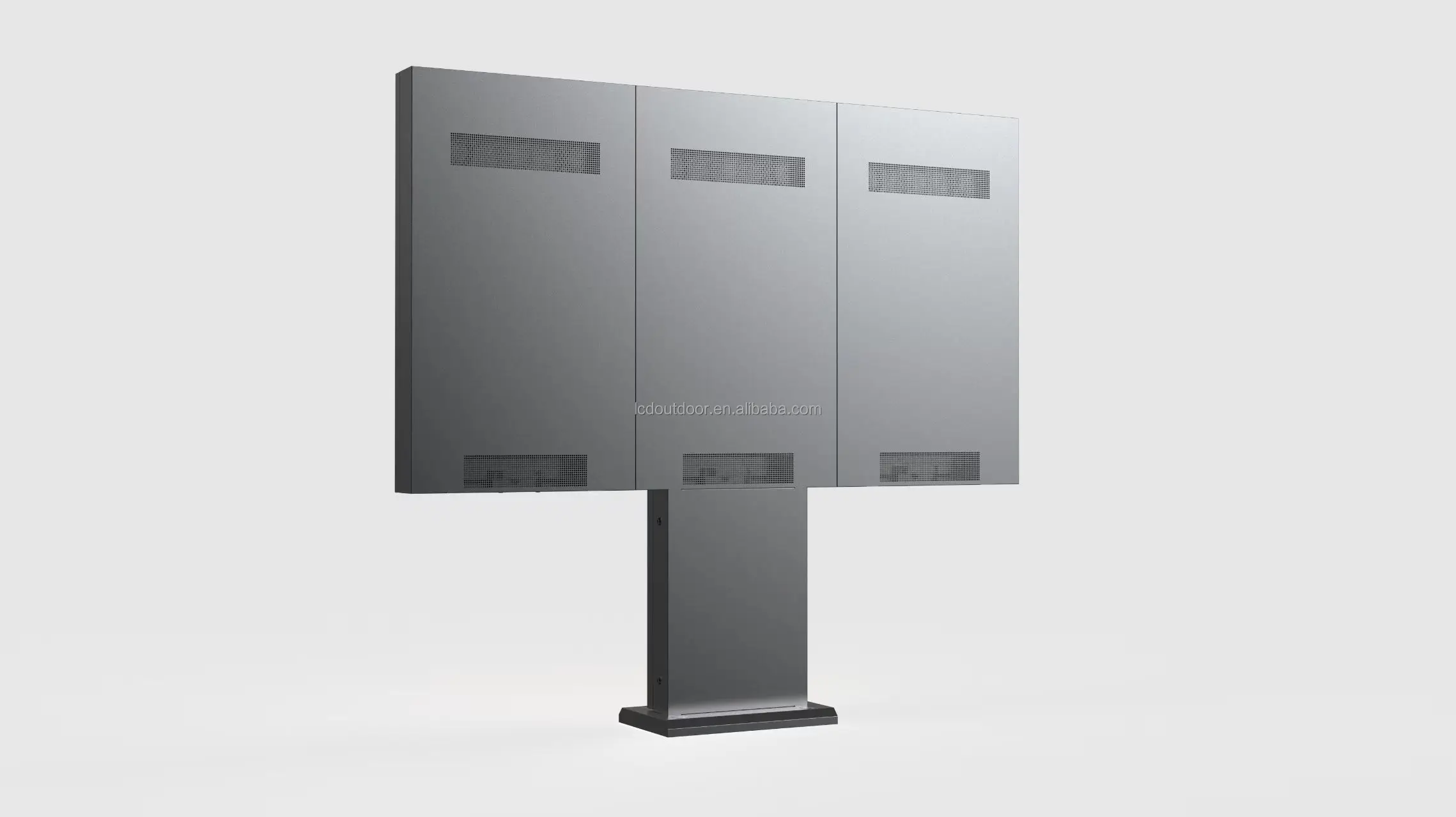 Vertical mobile power supply  LCD Digital Signage Outdoor  LCD Outdoor Display Portable Digital Poster Screen Display