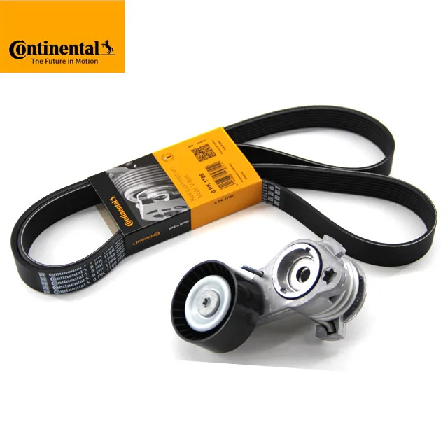 Continental Belt Set 8PK1786 K2 11288620022 11287628658 For BMW F10 F18 Belt Tensioner SET
